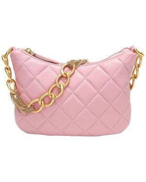 Tiffany & Fred Paris Tiffany And Fred Paris Quilted Leather Shoulder Bag - Pink