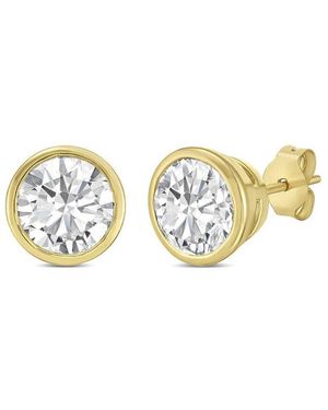 Diana M. Jewels Diana M. 14K 7.00 Ct. Tw. Lab-Grown Diamond Stud Earrings - Metallic