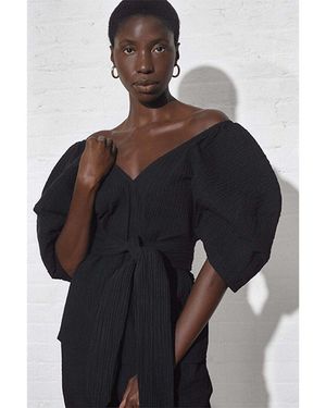 Mara Hoffman Fia Blouse - Black