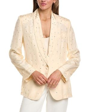 forte_forte Silk Jacket - Natural