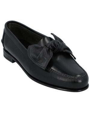 Hereu Corbati Leather Loafer - Black