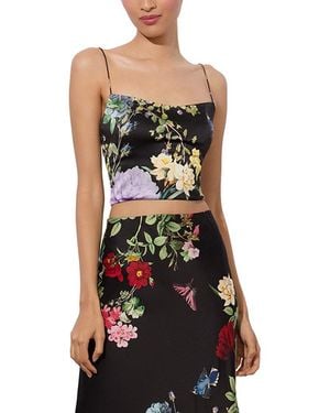 Alice + Olivia Bustier Cami Top - Black