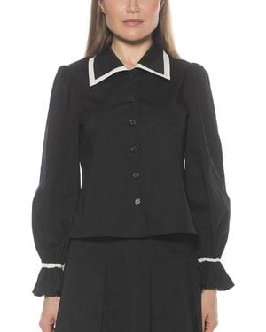 Alexia Admor Shannah Blouse - Black