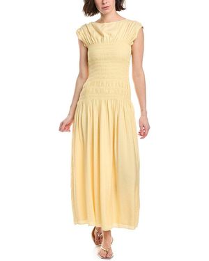 Rag & Bone Skye Maxi Dress - Yellow