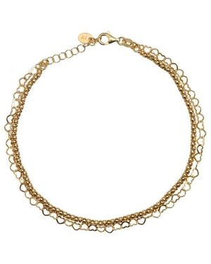 Argento Vivo Anklet - Metallic