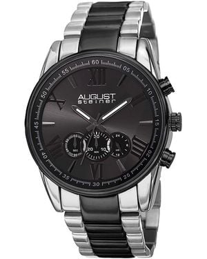 August Steiner Stainless Steel Watch - Gray