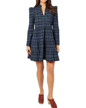 Sail To Sable Mini Dress - Blue