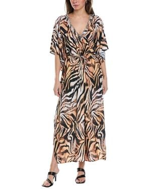 Walker & Wade Michaela Kaftan Maxi Dress - Natural