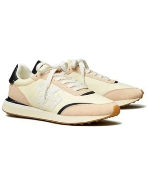 Tory Burch Destiny Suede Sneaker - White