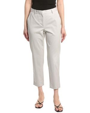 Eileen Fisher Petite Tapered Ankle Trouser - Grey