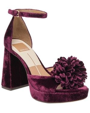 Dolce Vita Perel Velvet Pump - Purple