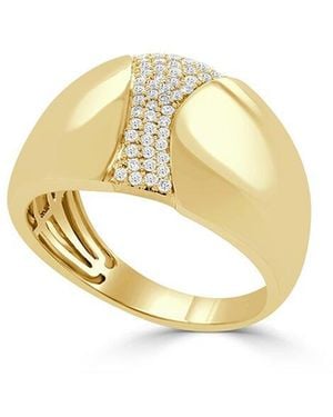 Sabrina Designs 14K 0.20 Ct. Tw. Diamond Cocktail Ring - Metallic