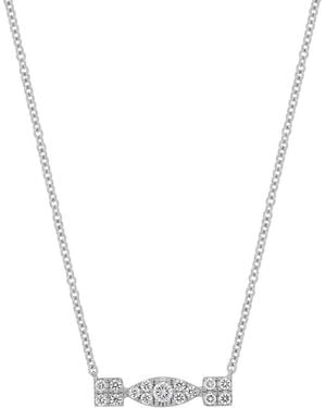Bony Levy Maya 18K 0.11 Ct. Tw. Diamond Pendant Necklace - White