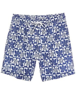 Trunks Surf & Swim Sano Swim Trunk - Blue