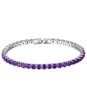 Donatello Gian Tennis Bracelet - Purple