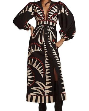 MIRA RICHI Maxi Dress - Black