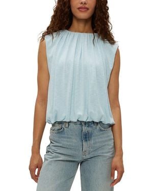 Michael Stars Cindy Relaxed Top - Blue