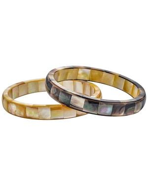 Belpearl Bangle Bracelet - Metallic