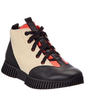 Arche Havame Leather Sneaker - Black