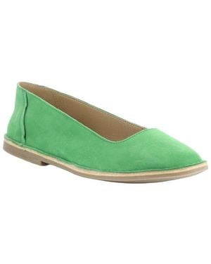 Bos. & Co. Bos. & Co. Banu Suede Ballet Flat - Green