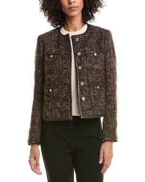 Anne Klein Tweed Jacket - Black