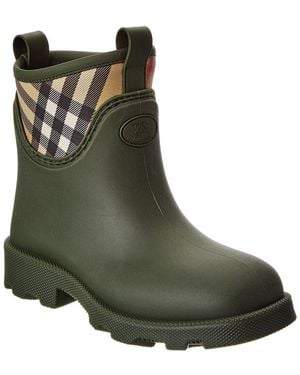 Burberry Marsh Rubber Bootie - Green