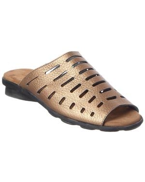 Arche Denymh Leather Flat - Brown