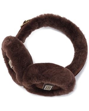 Australia Luxe Sheepskin Earmuffs - Brown