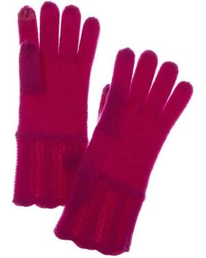 Sofiacashmere Sofiacashmere Cashmere Gloves - Pink