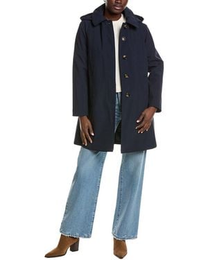 London Fog Medium Coat - Blue