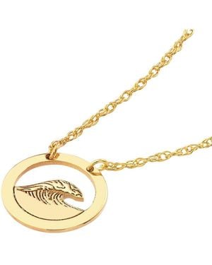 HAWLEY ST 14K Nautical Necklace - Metallic
