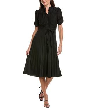 Sharagano A-Line Dress - Black