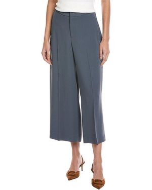 Vince Crop Wide Leg Pant - Blue