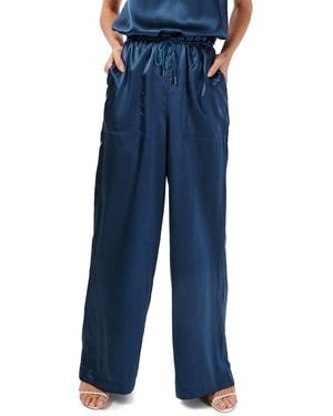 Cami NYC Kingston Silk Pant - Blue