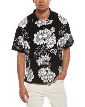 Valentino Knit Polo - Black