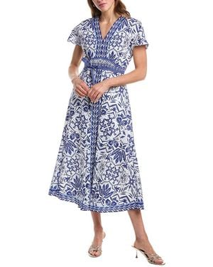 Hale Bob Galilea Maxi Dress - Blue