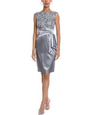 Vince Camuto Sleeveless Embellished Mini Dress - Blue