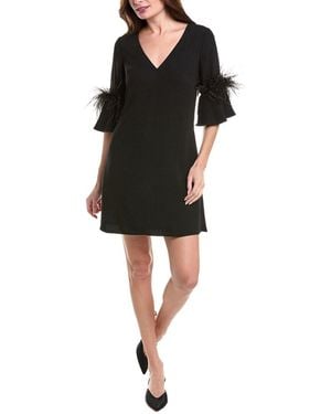 Aidan Mattox Trapeze Dress - Black