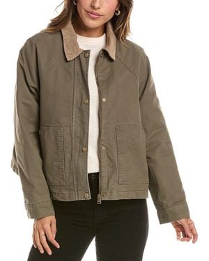 HUNTER Raglan Barn Jacket - Green