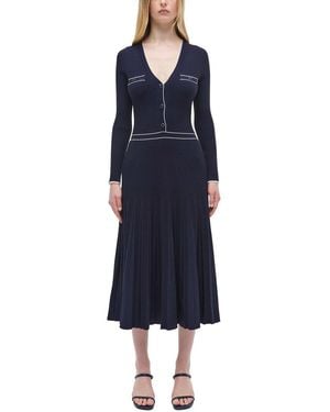 Jonathan Simkhai Heloisa Midi Dress - Blue