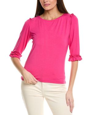 Sara Campbell Lennon Top - Pink