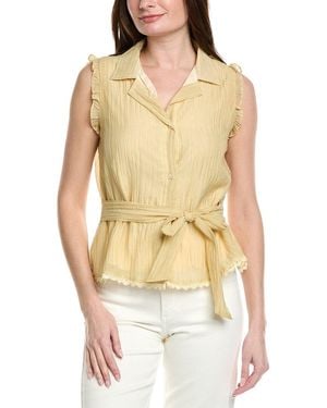 7021 Sleeveless Top - Yellow