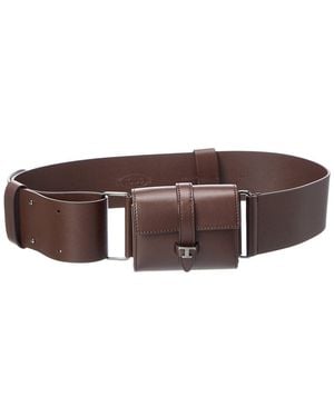 Tod's Leather Belt Bag - Brown