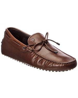 Tod's Leather Loafer - Brown