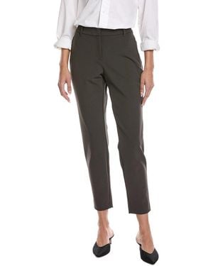 Lafayette 148 New York Essex Slim Pant - Grey