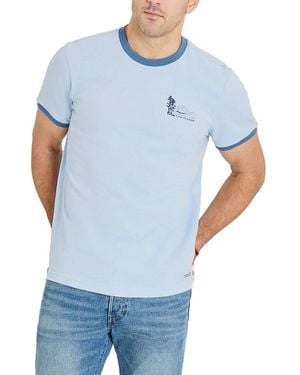 Life Is Good. Crusher T-Shirt - Blue