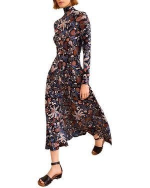 Ulla Johnson Fernanda Turtleneck Dress - Multicolour