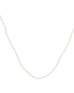 Maitre De Diamant 18K 3Mm Pearl Necklace - White