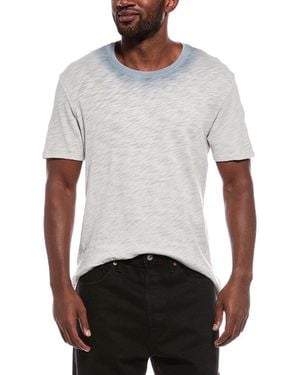 ATM Spray Treatment Slub Jersey Shirt - White