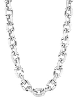 Glaze Jewelry Plated Necklace - Metallic